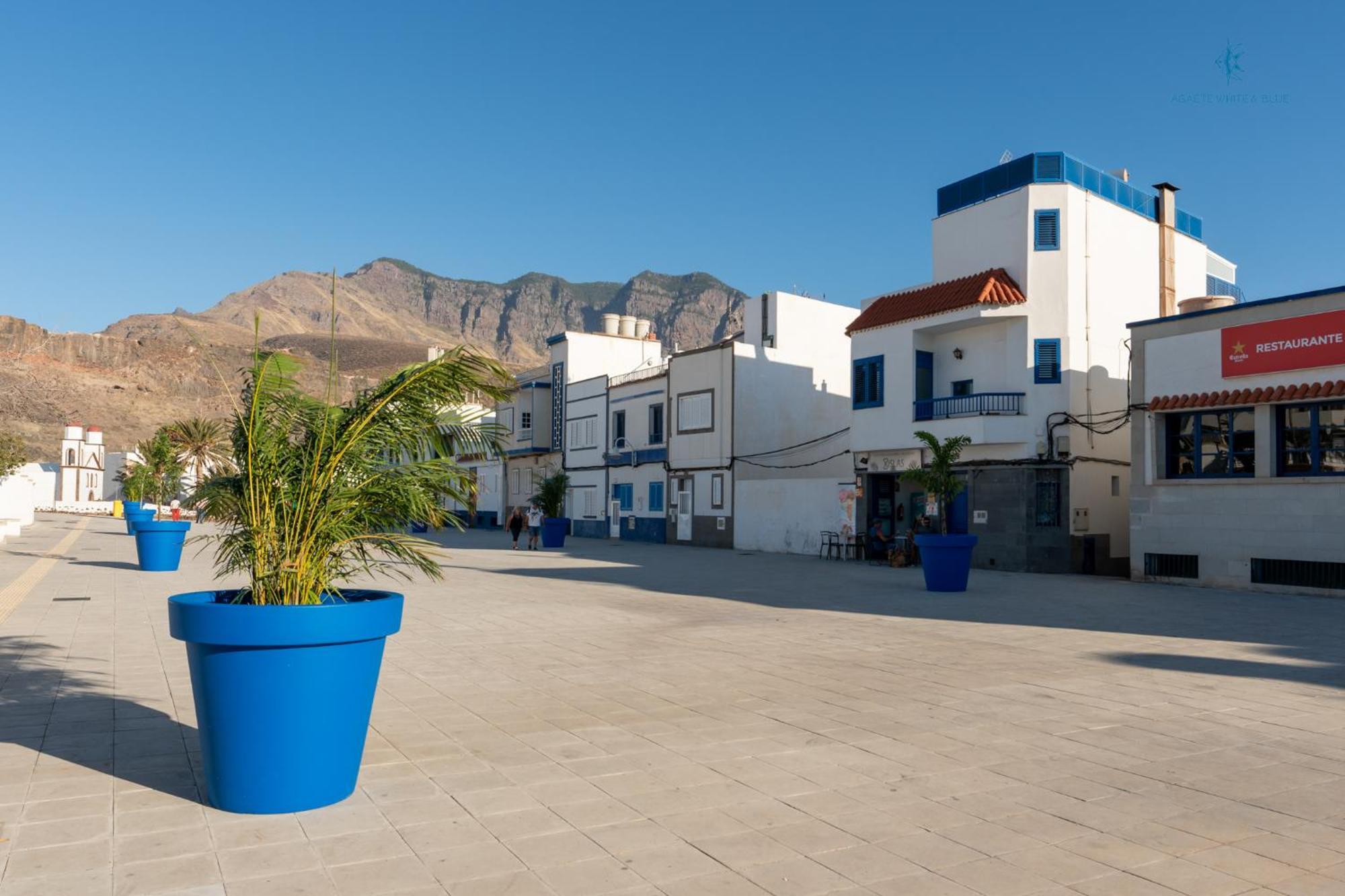 דירות Agaete White&Blue House מראה חיצוני תמונה
